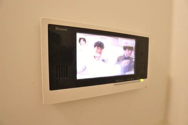 浴室TV完備。