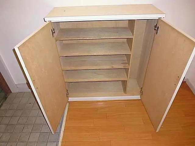 玄関収納もばっちりです。