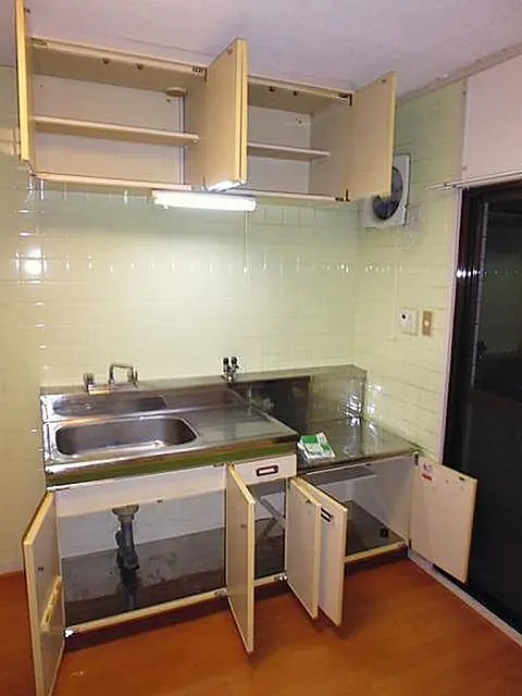 キッチン収納多いです。