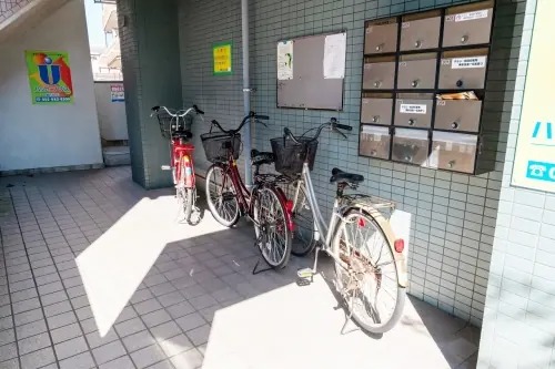 駐輪場もございます。