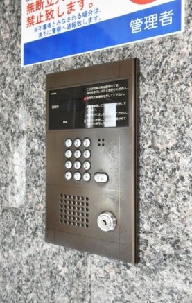 オートロック付きで安心です