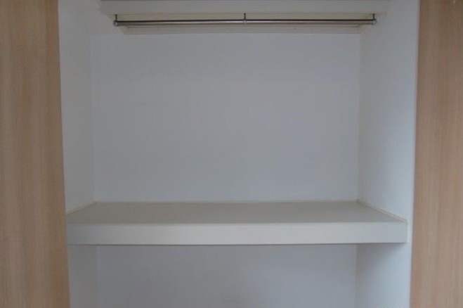 各部屋に大容量の収納付きです。