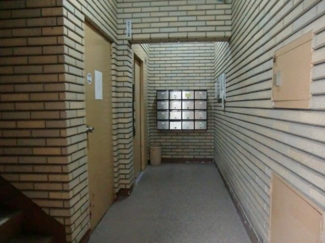 集合ポストがあります。