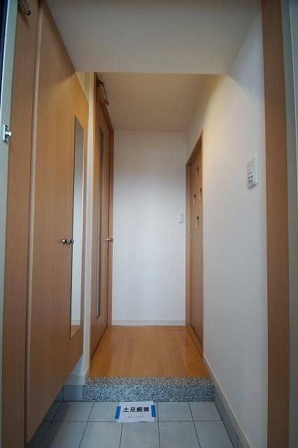 全身鏡で外出前にチェックできます