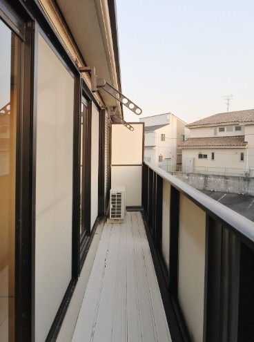 洗濯物はこちらでどうぞ。