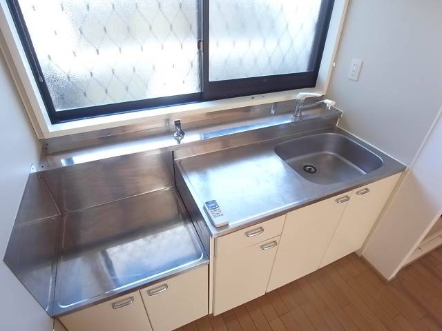 作業スペースも十分。