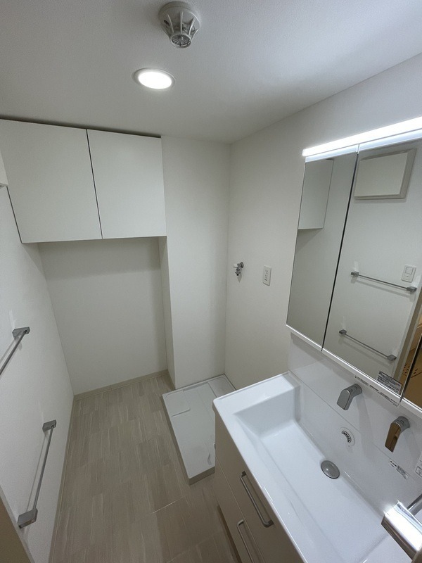 洗面所も綺麗で清潔感あります