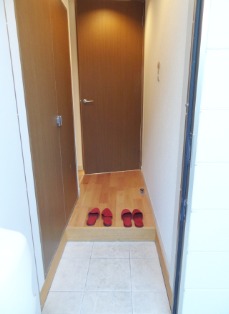 広々とした玄関ですね