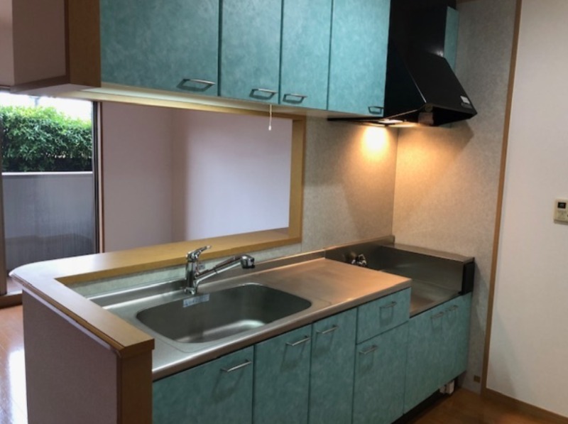 コンロ設置可能なキッチンです