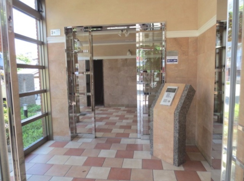 オートロック物件で安心ですね