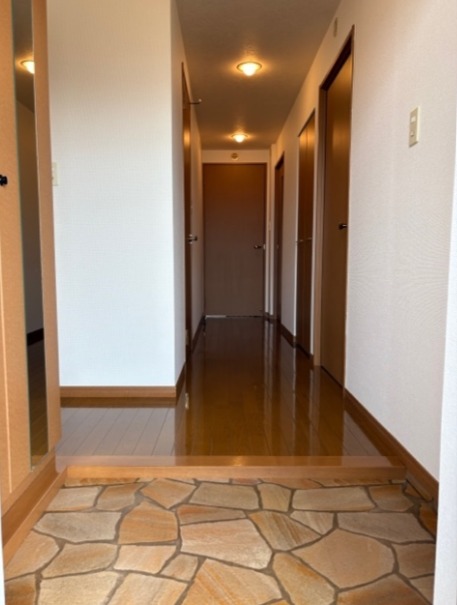 広々とした玄関ですね