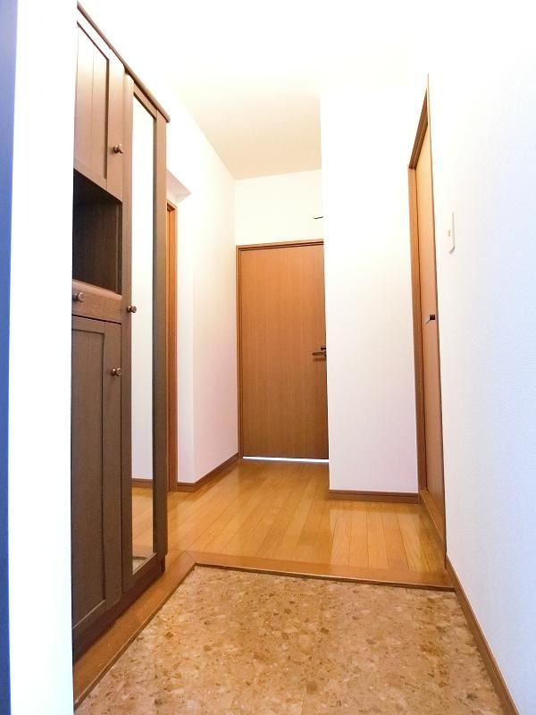 広い玄関ですね