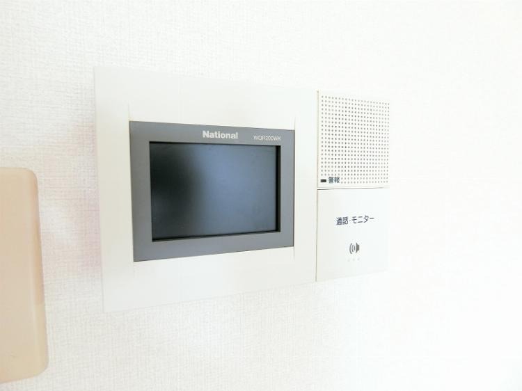 モニタ付きで来客時も安心