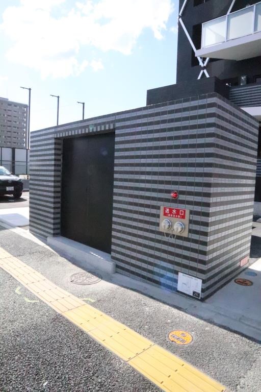 ゴミ置き場はこちらです