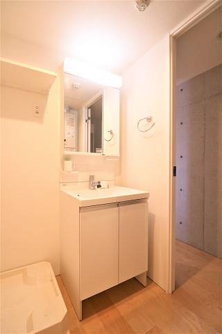 朝はこちらで身支度