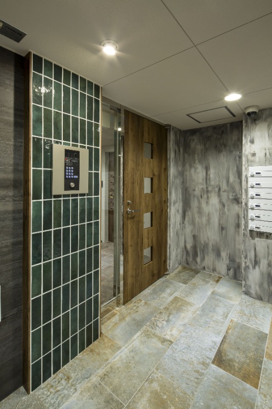 エントランスもかっこいいです