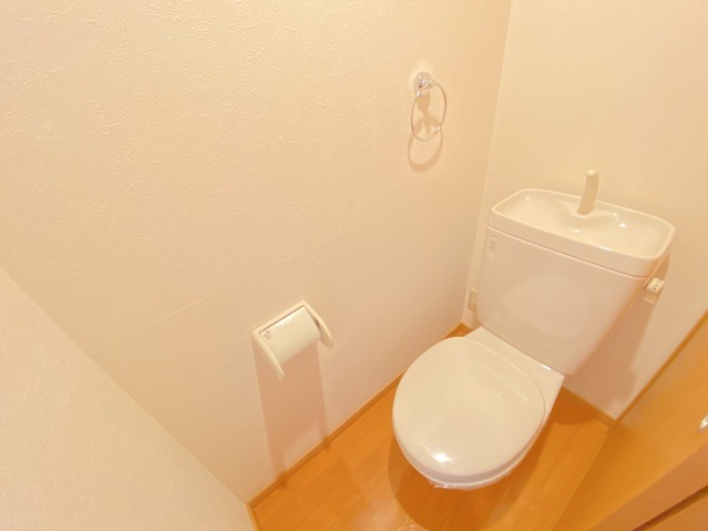 清潔感のあるトイレです。