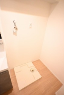 洗濯機置き場は室内にあります