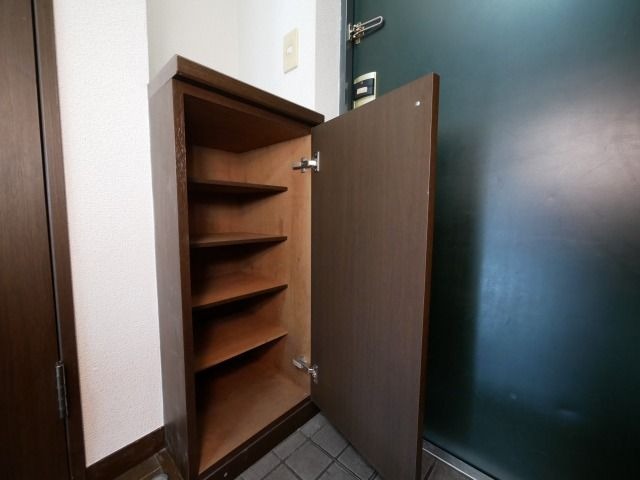 シューズボックスも完備。