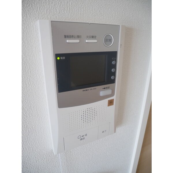 モニタ付で来客時も安心