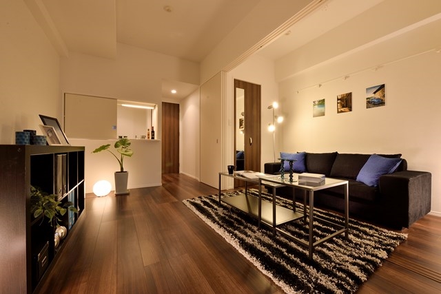 落ち着いた雰囲気の室内です