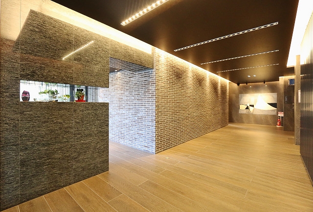 高級感あるエントランス