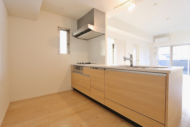 広いキッチンスペース