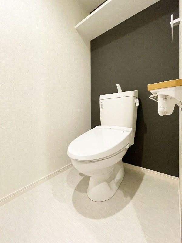 嬉しい温水洗浄便座機能付き