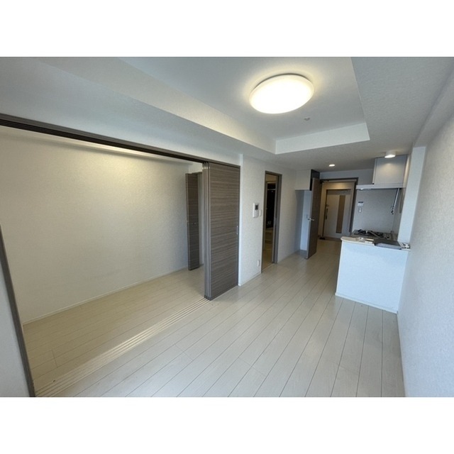 明るいリビングです