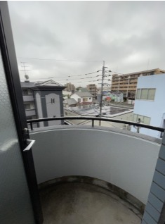 2面バルコニーです