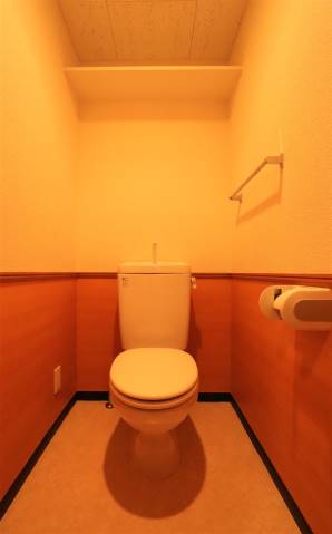 清潔感のある御手洗です。