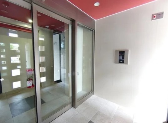 オートロック付きで安心です