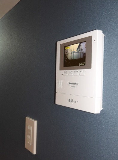 モニター付きで安心ですね。