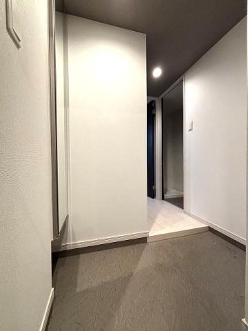 玄関からはこのようになっています。