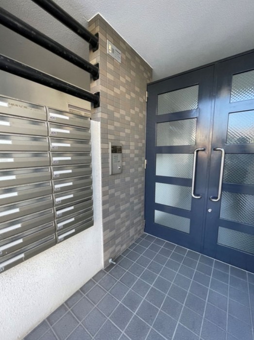 オートロック付きで安心です