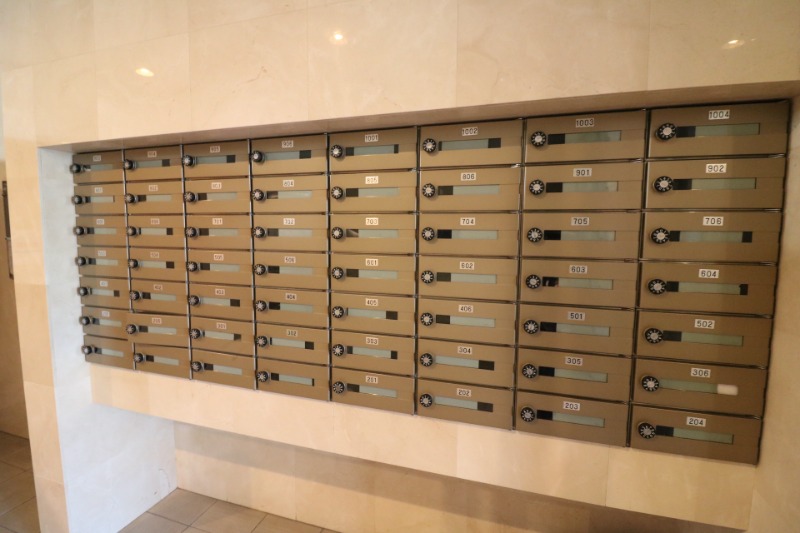 集合ポスト完備しております。