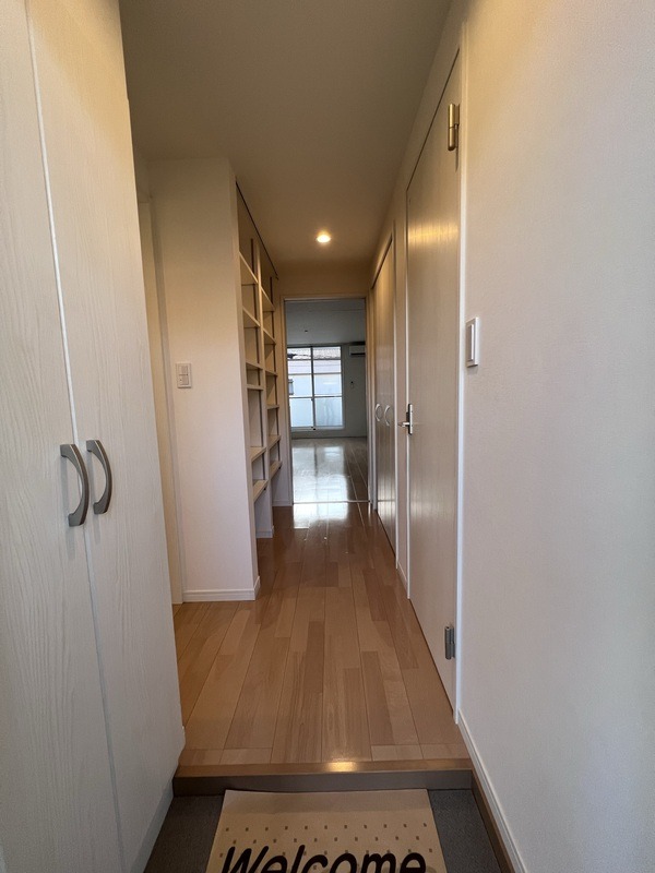 玄関からの景色です。