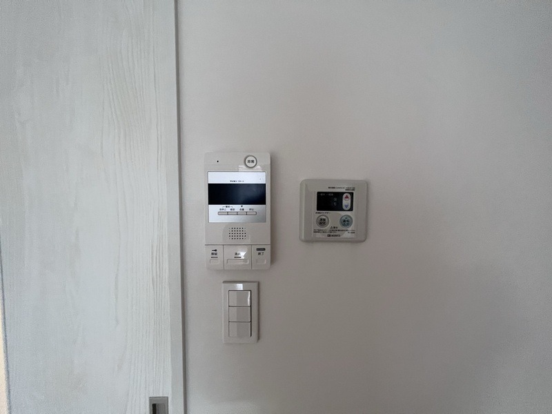 モニター付きで安心。