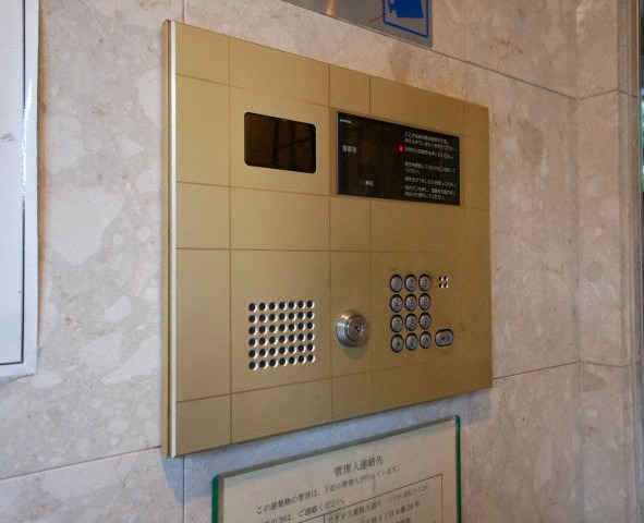 オートロック付きで安心です