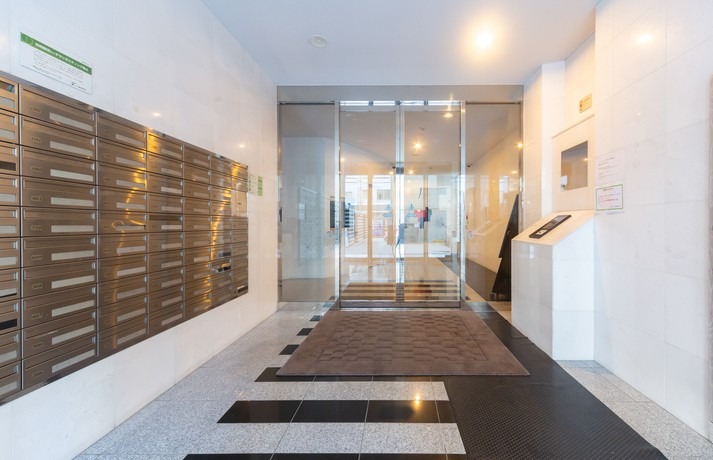 オートロック付きで安心ですね。