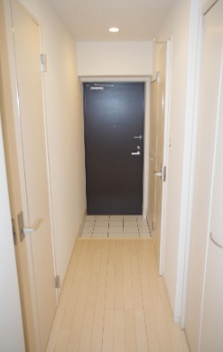 玄関はこのようになっています。