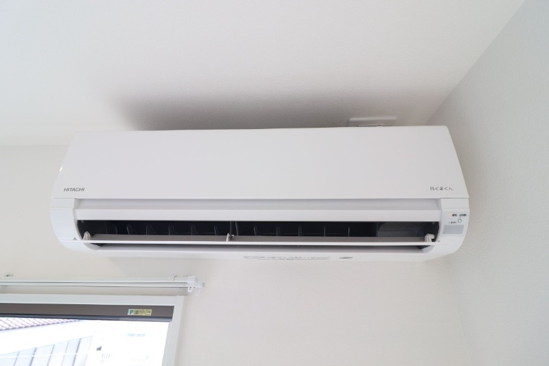 エアコン完備で年中快適に過ごせます