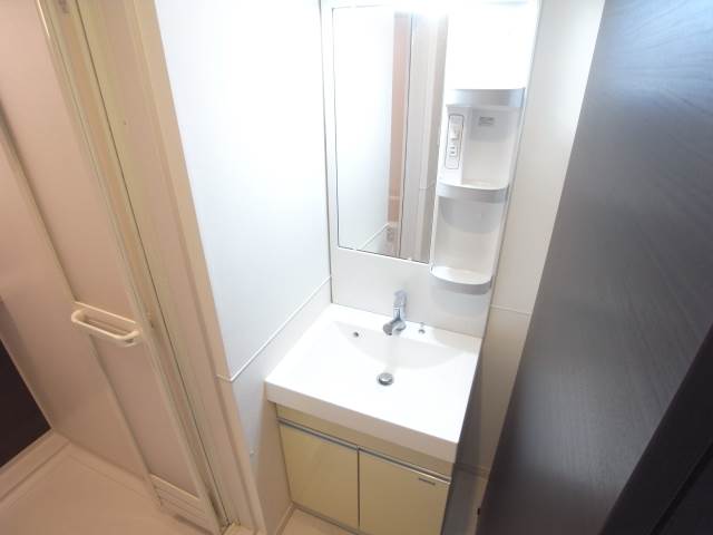 朝の身支度はこちらで