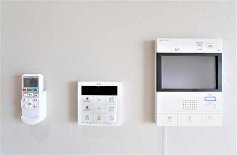 モニタ付きで来客時も安心