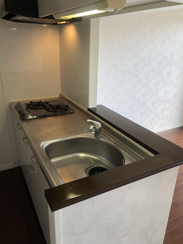 ２口コンロでお料理もしやすいですね