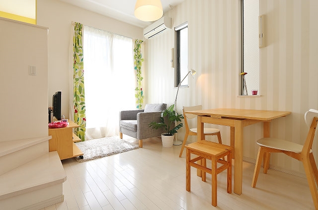 オシャレなメゾネットタイプ