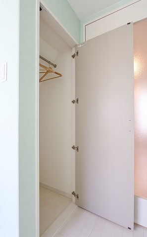 奥行きのある収納で使い勝手もばっちり