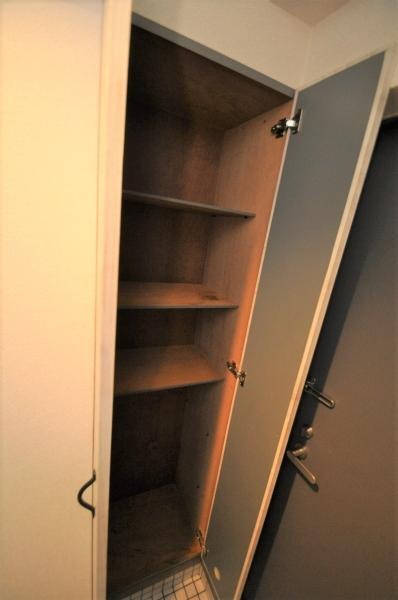 靴がたくさん収納できます。