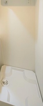 洗濯機は室内に置くことができます。