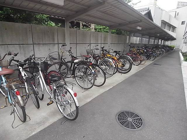 駐輪場もバッチリです
